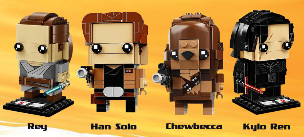 Lego BrickHeadz in regalo prenotando all'UCI il biglietto per Solo: A Star Wars Story