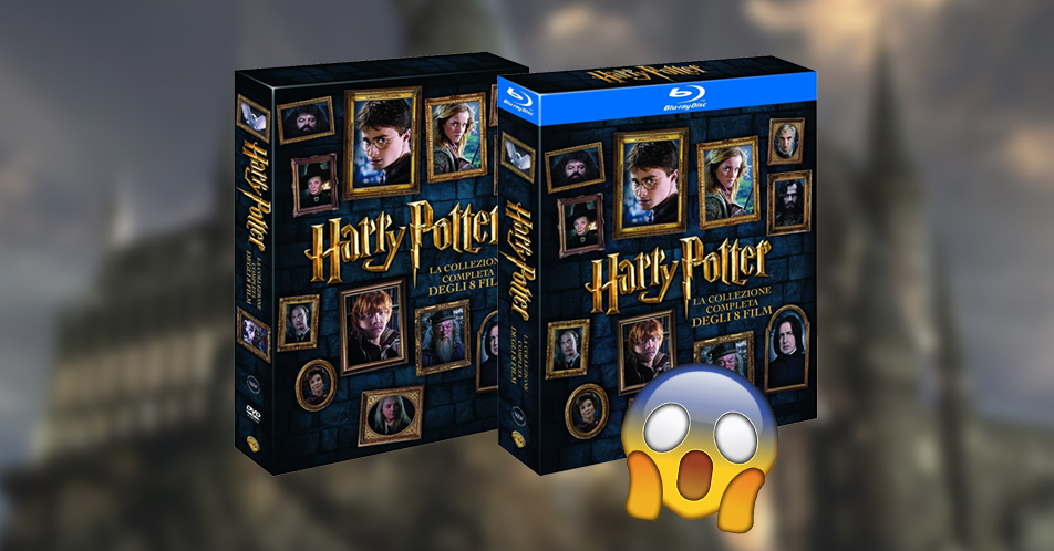 Il cofanetto con tutti i film di Harry Potter a soli €12,99 su Amazon