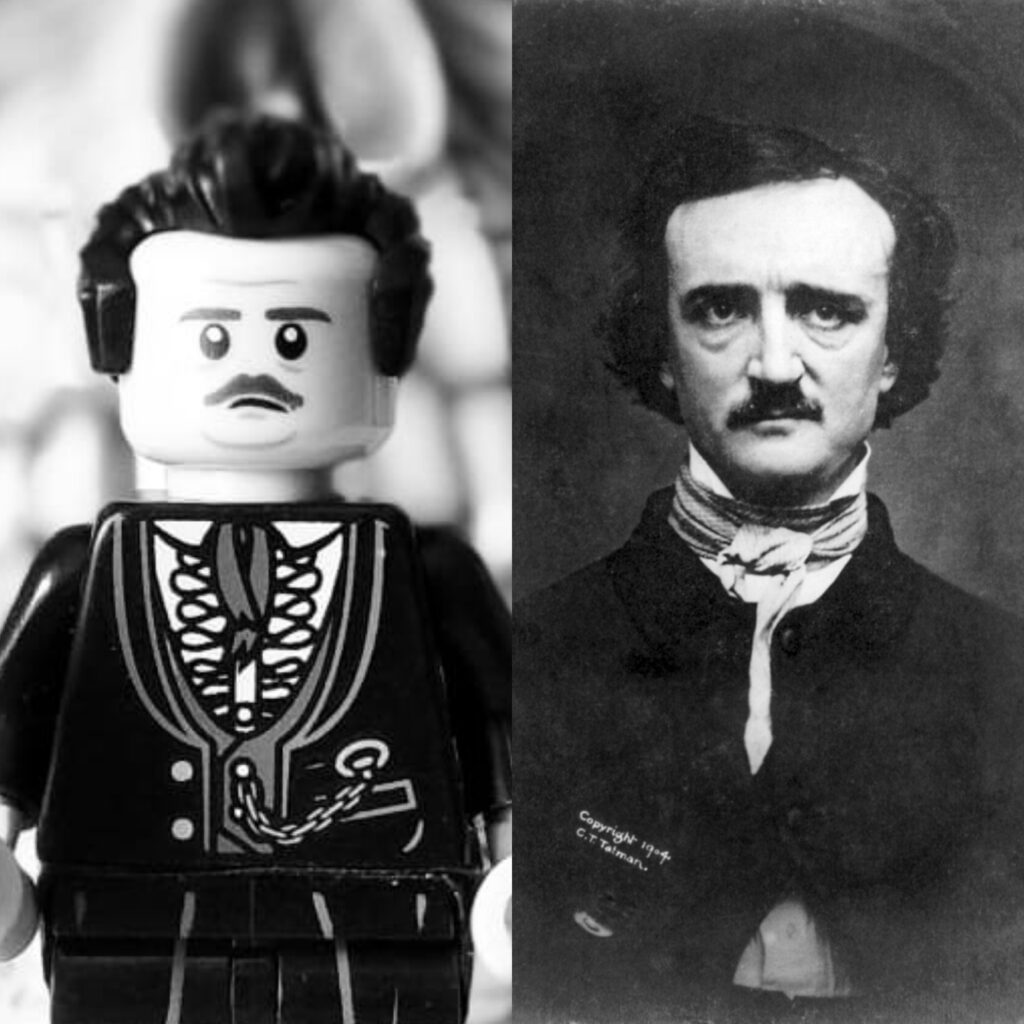 Minifigure d'autore: E.A. Poe