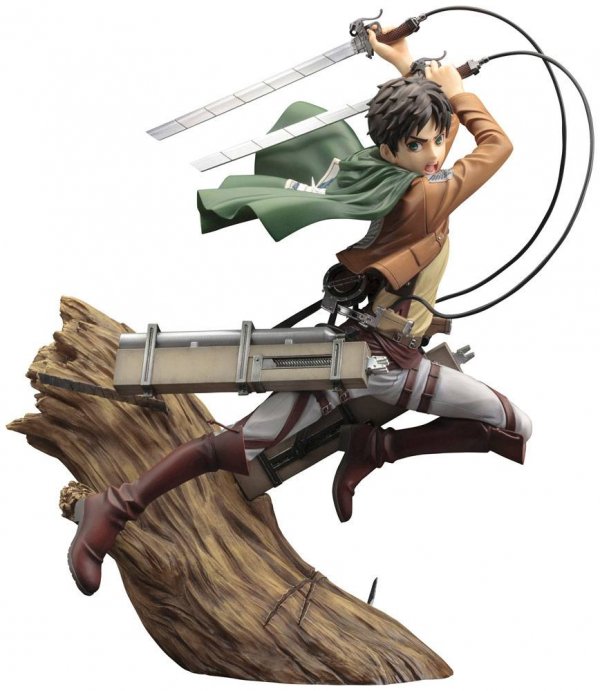 Eren Yeager Attack on Titan Renewal Package Version ARTFX J