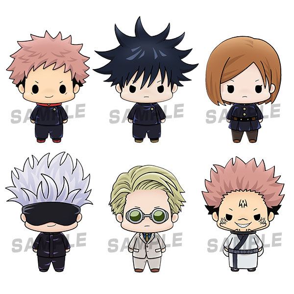 Jujutsu Kaisen Chokorin Mascotte Set 6