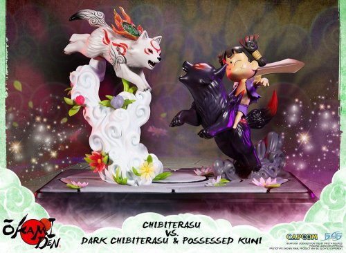 Okamiden Chibiterasu Vs Dark Chibiterasu & Possessed Kuni (Limited Edition)