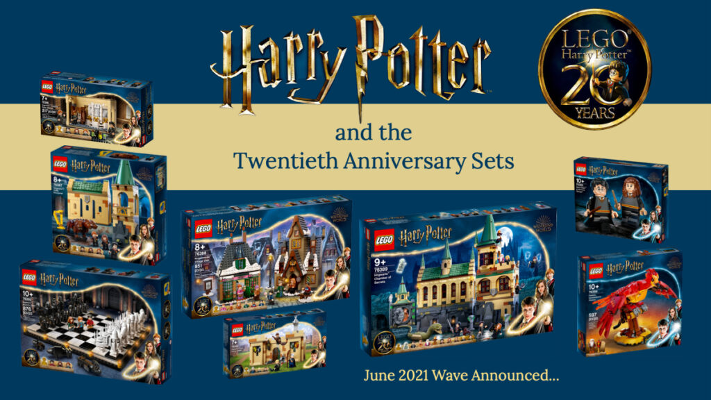 LEGO Harry Potter: dal 1° giugno i set celebrativi del 20° anniversario